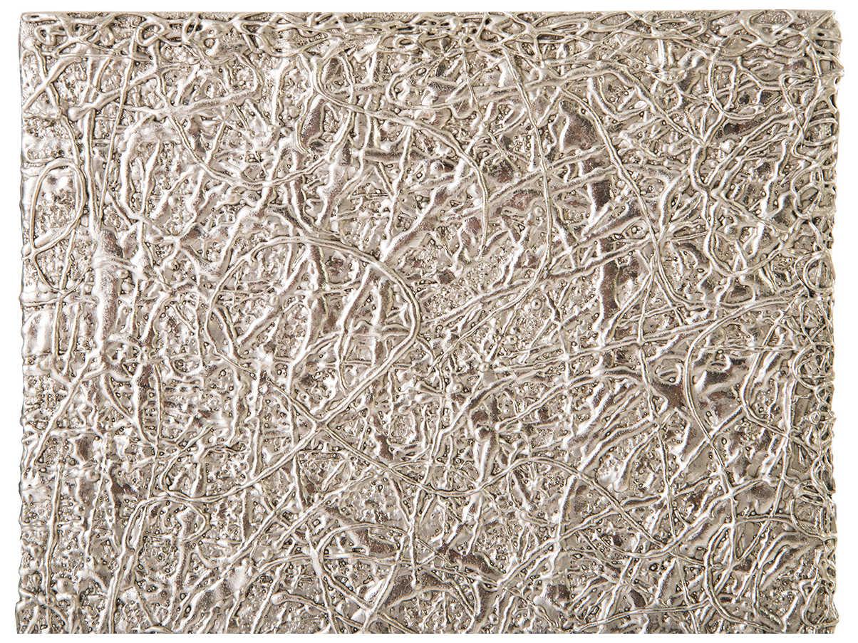 Phillips Collection String Square Silver Leaf End Table