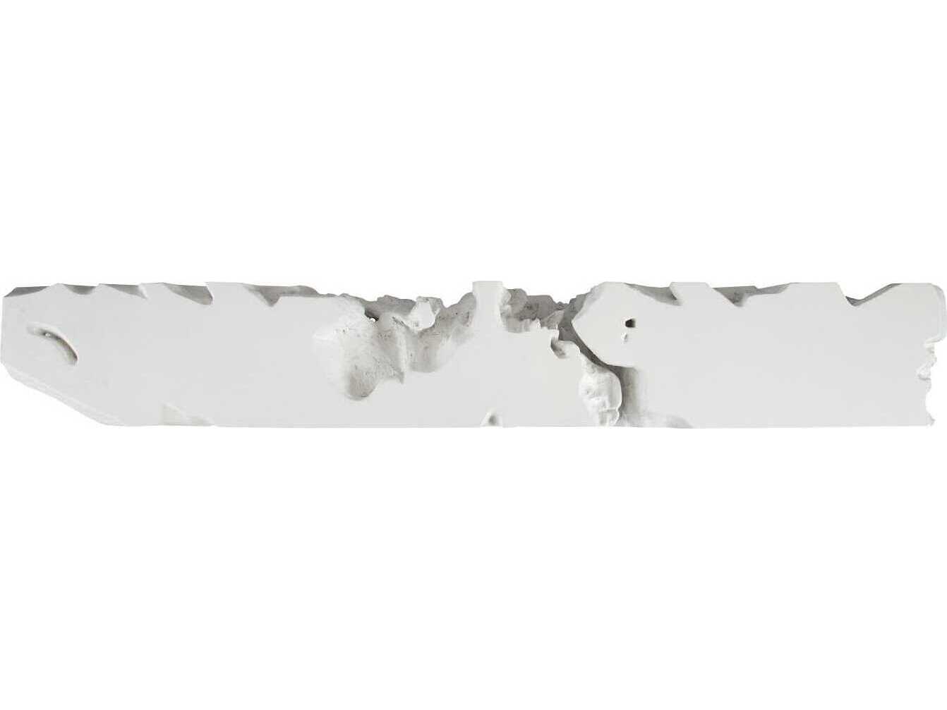 Phillips Collection Resin Gel Coat White Console Table