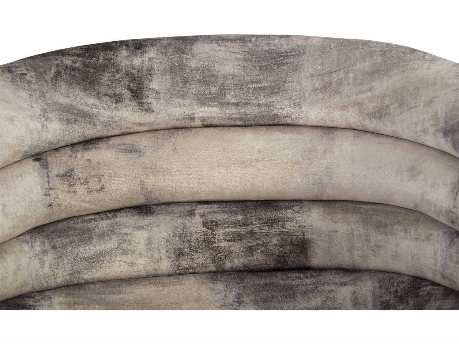 Phillips Collection Black Fabric Accent Chair