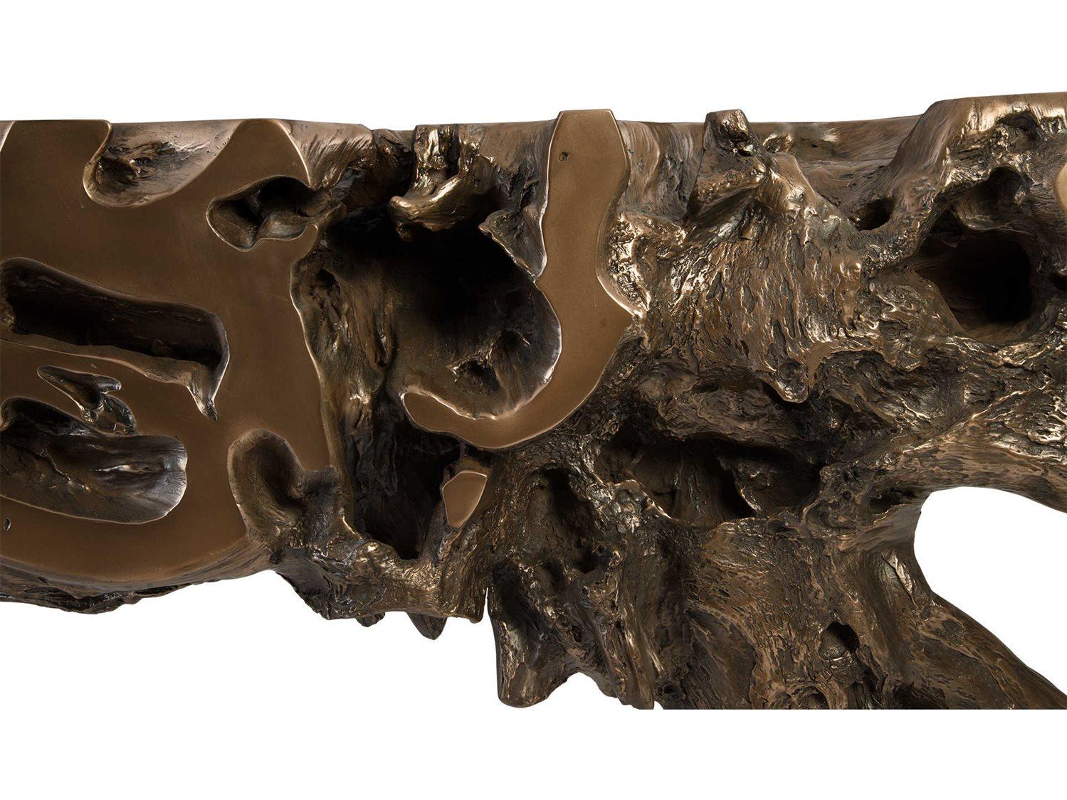 Phillips Collection Bronze Console Table