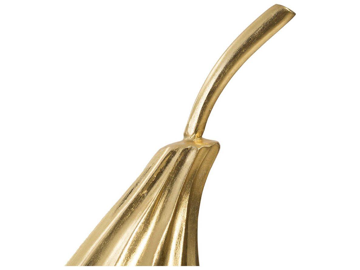 Phillips Collection Gold Leaf Hand Dipped Pears Sculpture Set of 3