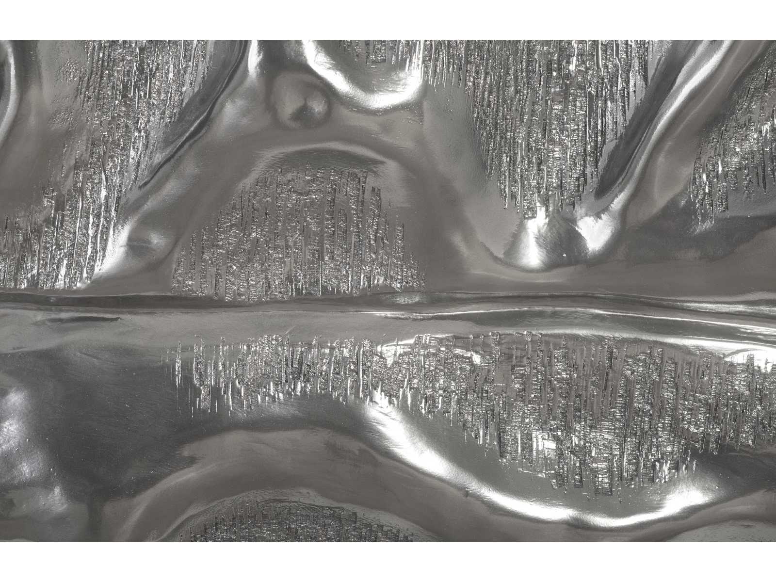 Phillips Collection Liquid Silver 23" Petiole Wall Leaf