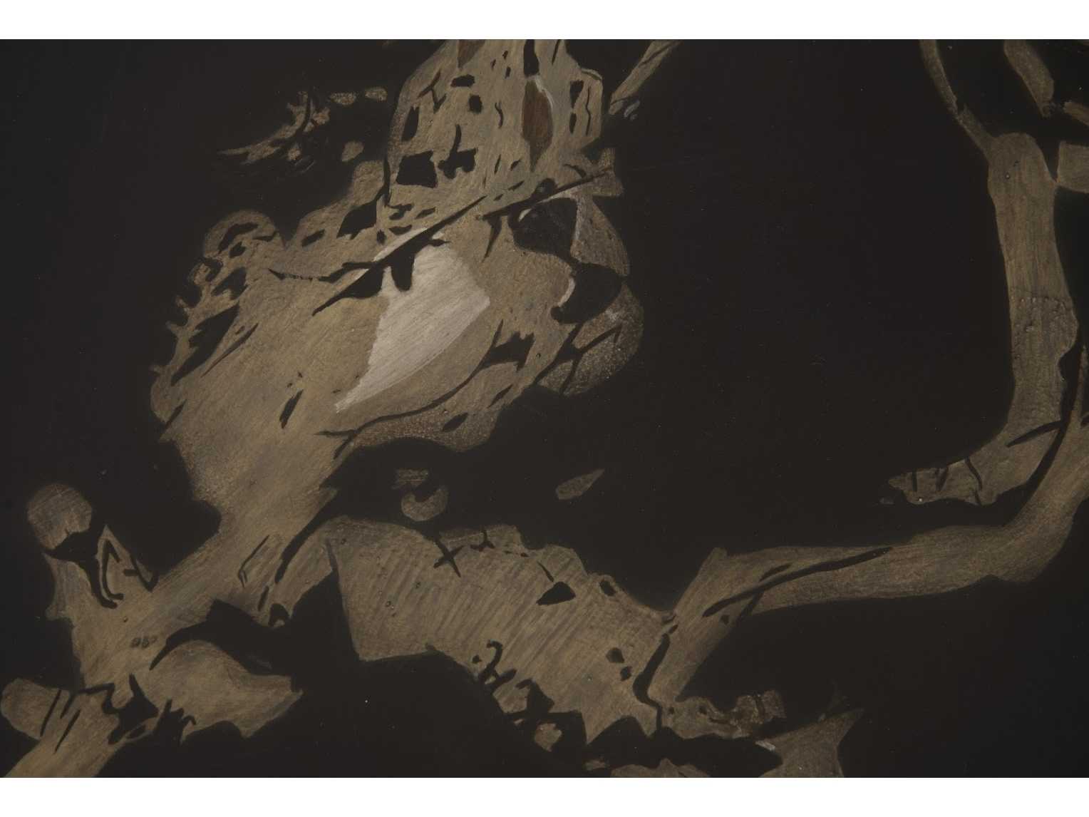 Phillips Collection Brown Accent Stool