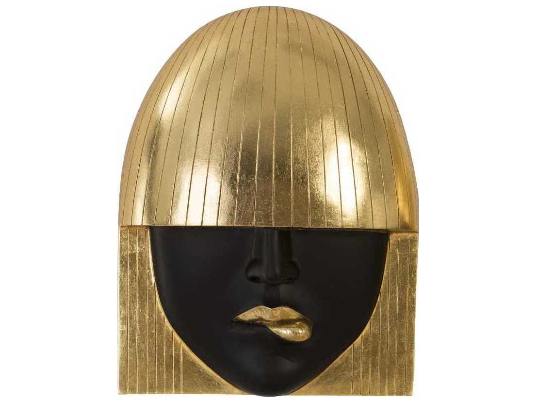 Phillips Collection Gold Leaf Metal Wall Art Set of 3