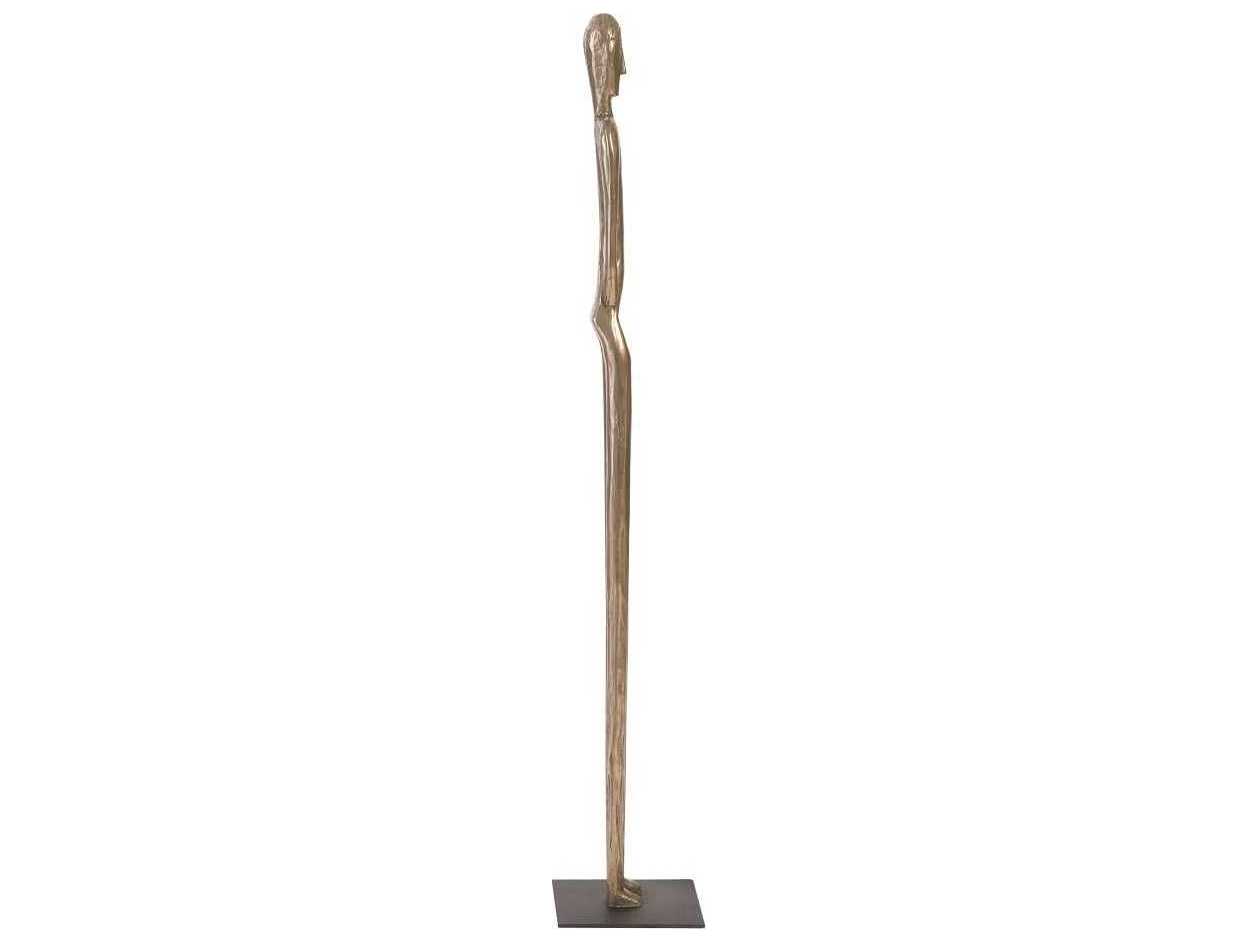 Phillips Collection Polished Bronze 48" High Sculpture