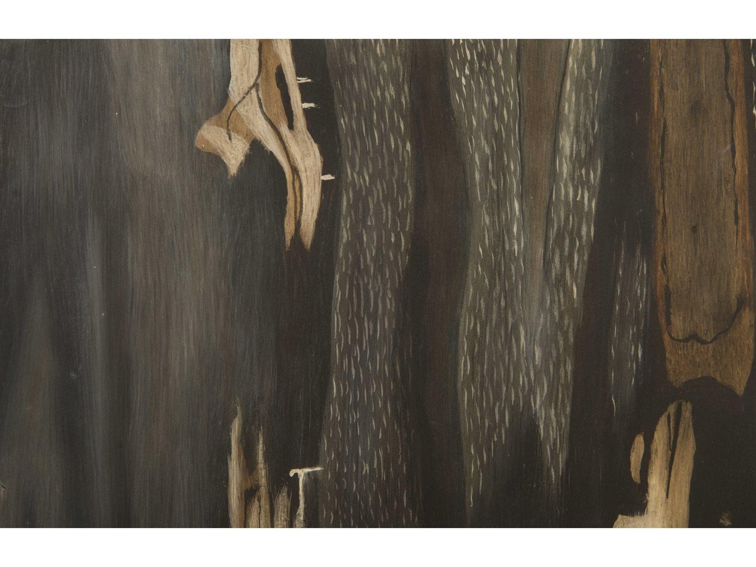 Phillips Collection Brown Grey Gray Accent Stool