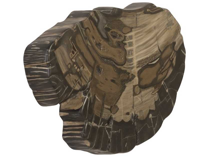 Phillips Collection Brown / Grey Cast Petrified Wood Wall Tile