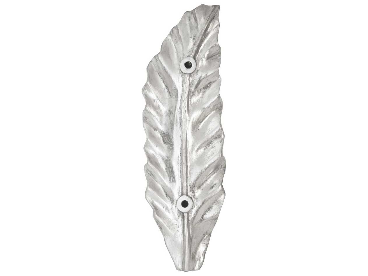Phillips Collection Silver Leaf 7" Petiole Wall Leaf
