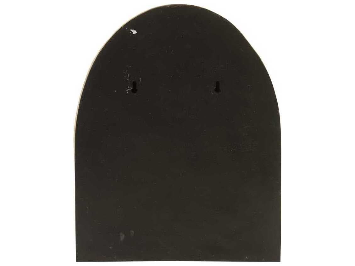 Phillips Collection Black and Gold Leaf Kiss Large Fashion Faces 3D Wall Art