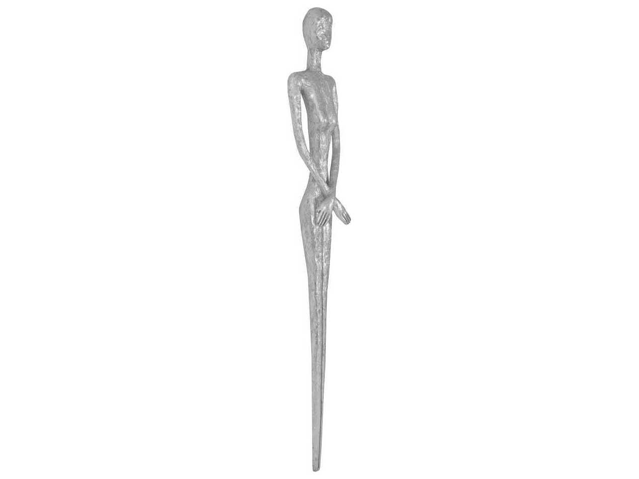 Phillips Collection Silver Leaf Female Sculpture