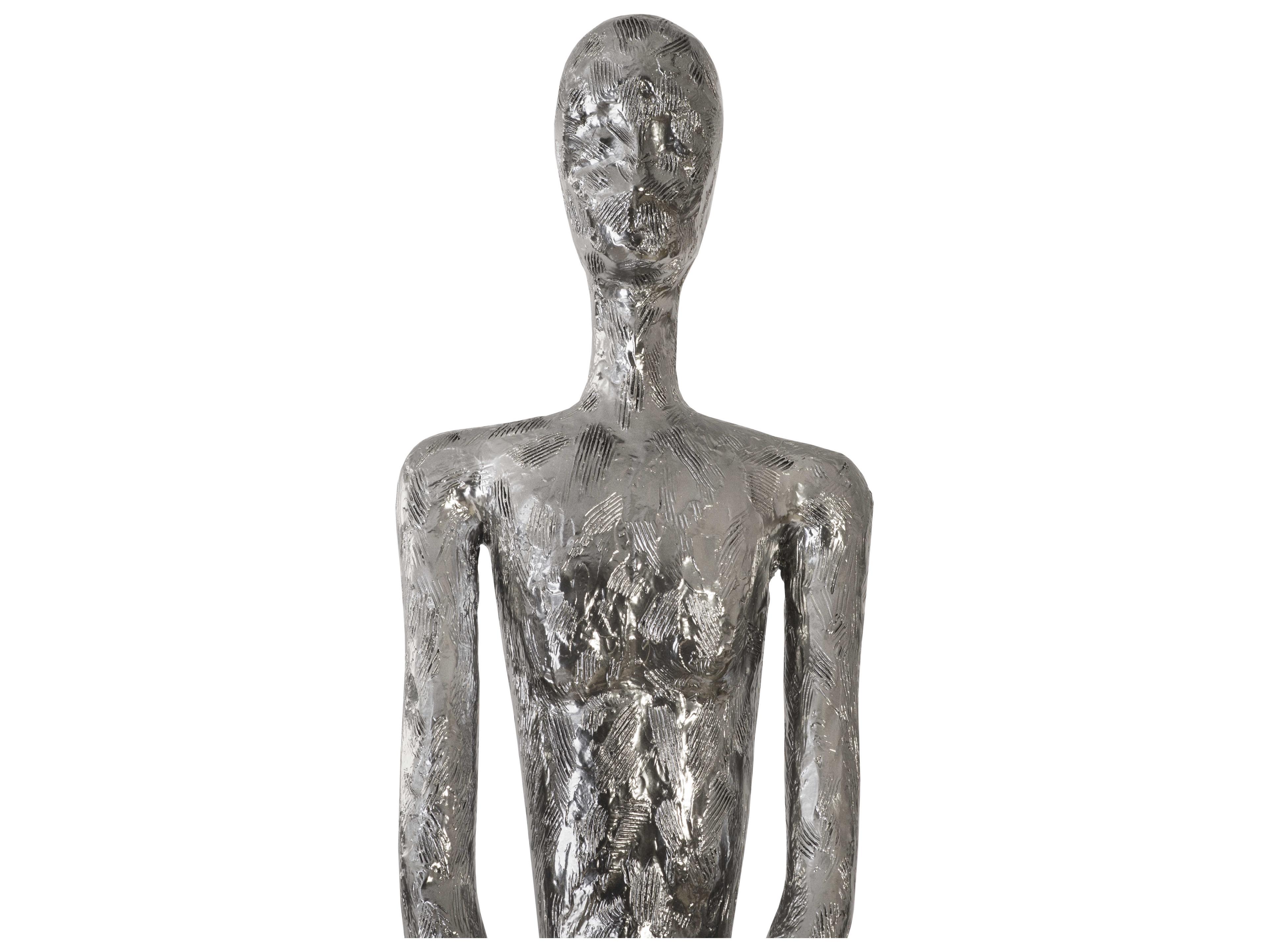Phillips Collection Skinny Liquid Silver Sculpture