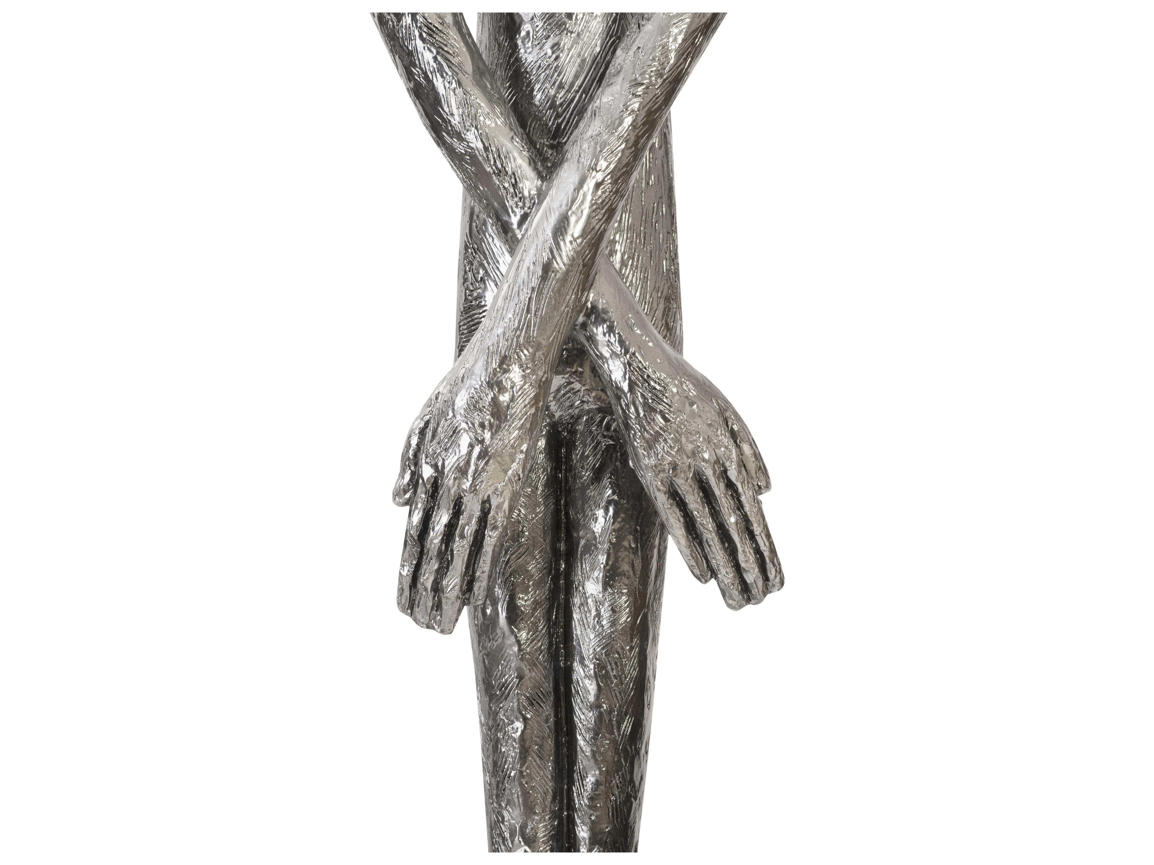 Phillips Collection Skinny Liquid Silver Sculpture
