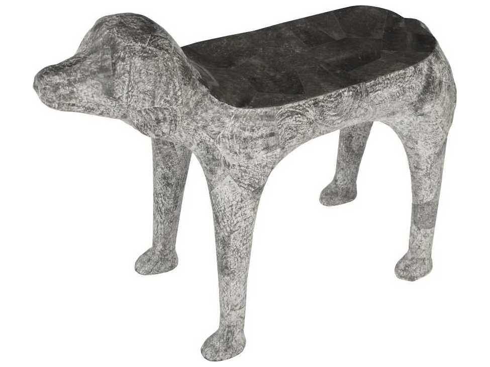 Phillips Collection Grey End Table