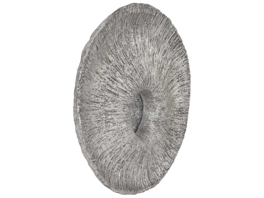 Phillips Collection Silver Leaf Round Wall Mirror