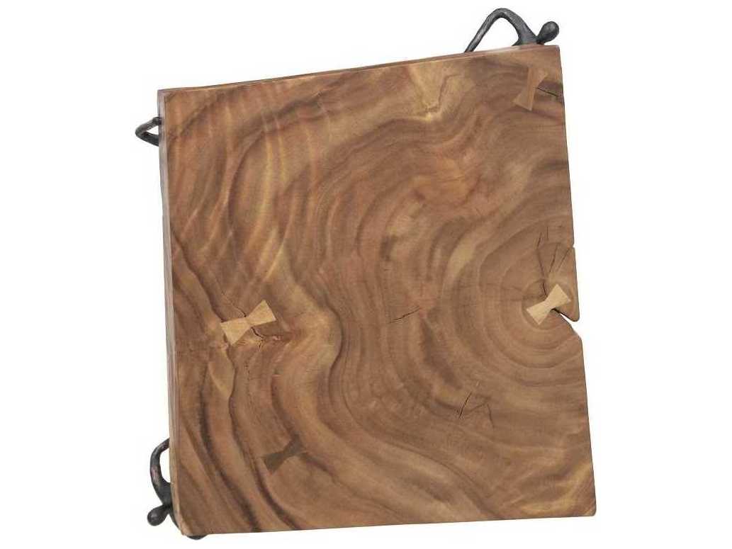 Phillips Collection Square Wood Natural End Table