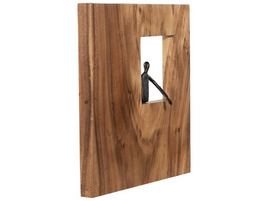 Phillips Collection Atlas Square Metal Wall Art Wood