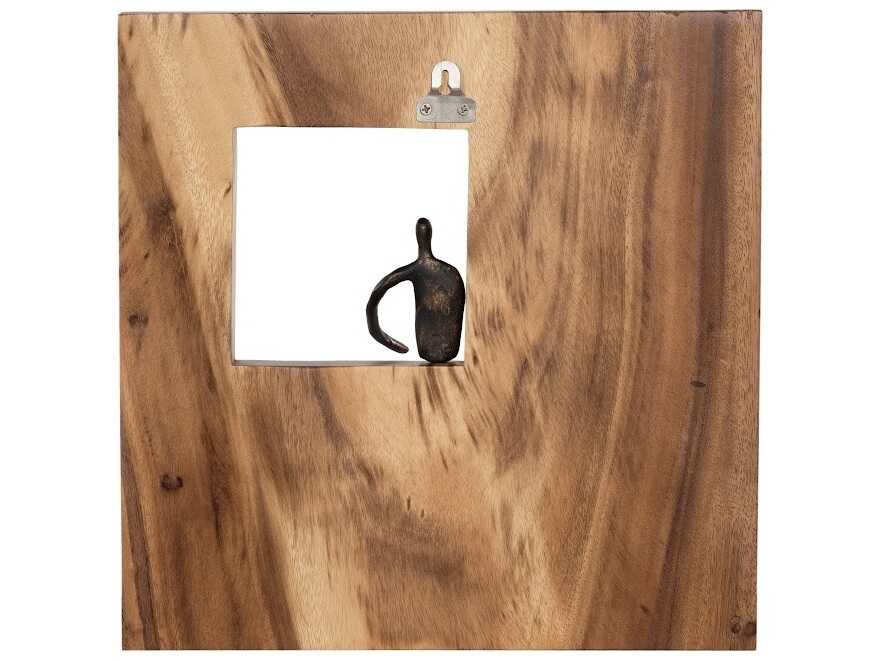 Phillips Collection Atlas Square Metal Wall Art Wood