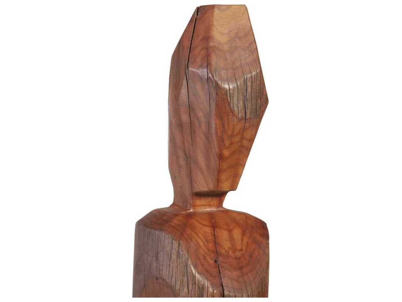 Phillips Collection Brown Black Old Pole Man Statue