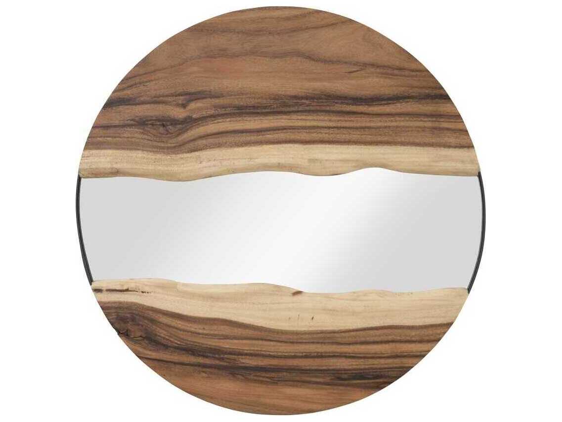 Phillips Collection Natural Wall Round Mirror