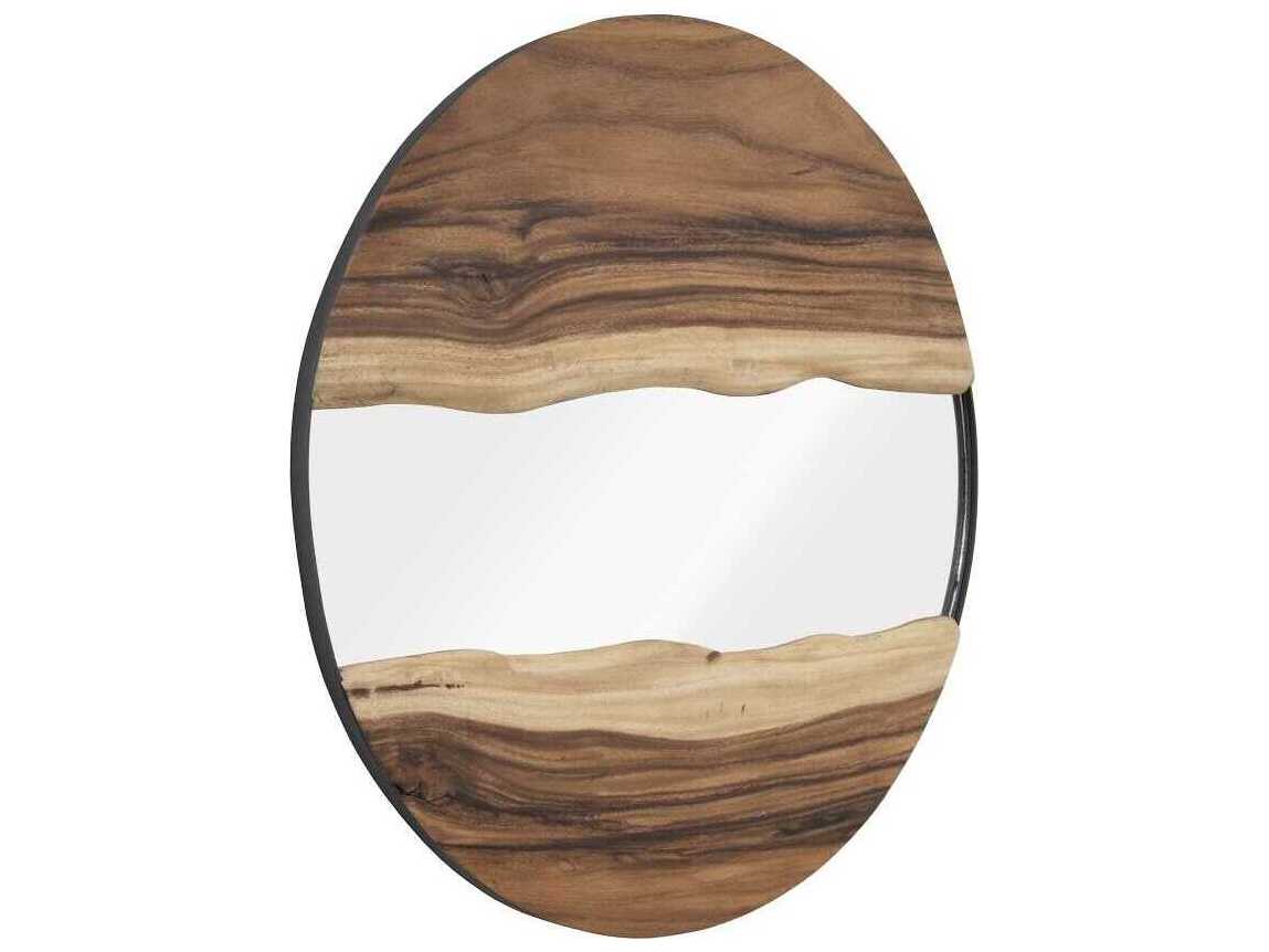 Phillips Collection Natural Wall Round Mirror