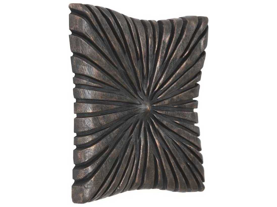 Phillips Collection Chainsaw Burnt Black Wood Wall Art