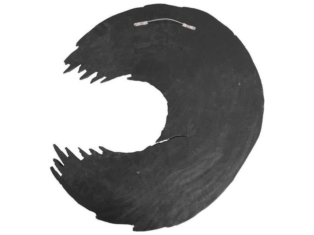 Phillips Collection Swoop Black Wood Wall Art