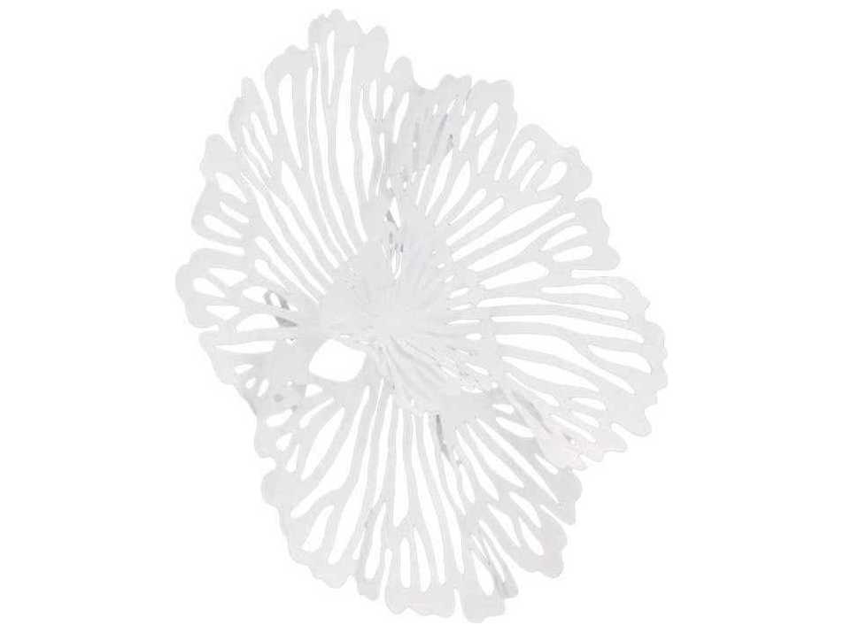 Phillips Collection White Flower Metal Wall Art