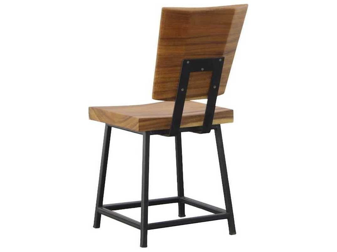 Phillips Collection Black Side Dining Chair