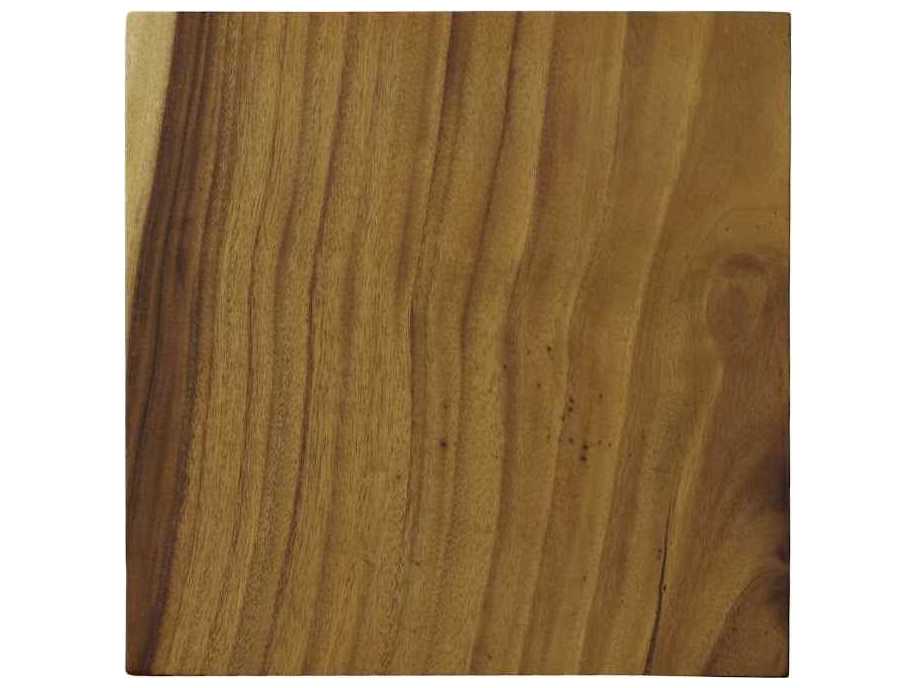 Phillips Collection Square Wood Natural Black End Table