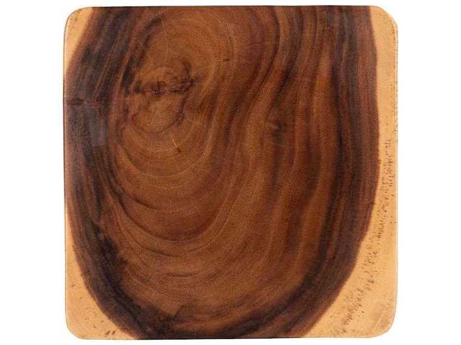 Phillips Collection Twist Natural Brown Accent Stool