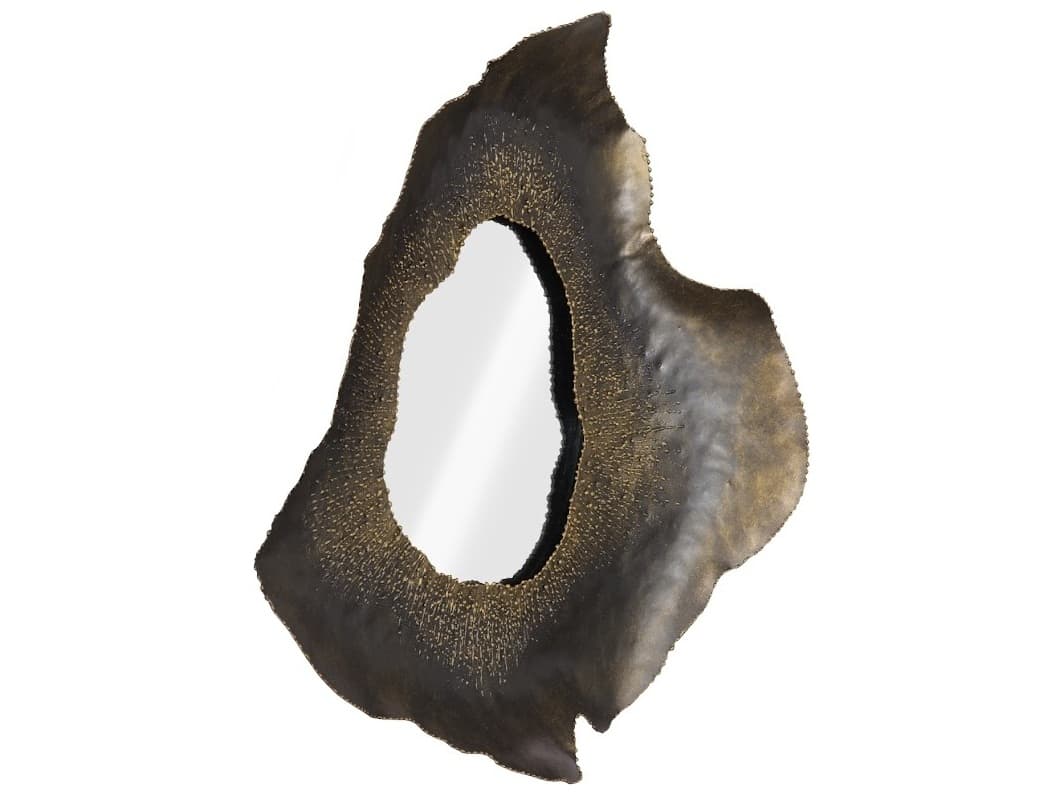 Phillips Collection Black Silver Wall Mirror