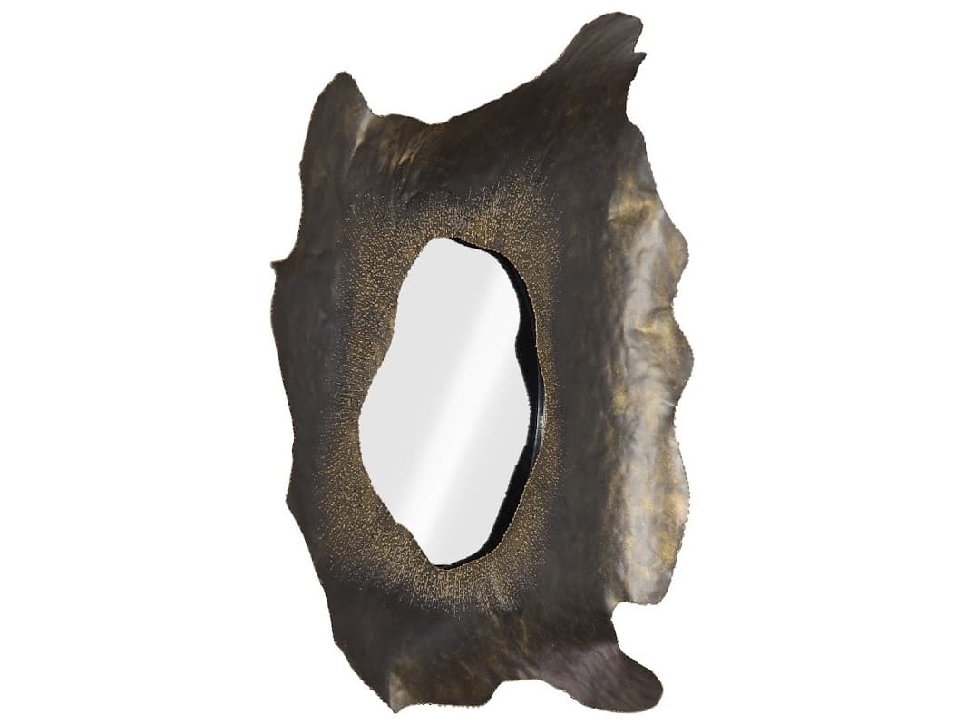 Phillips Collection Black Silver Wall Mirror