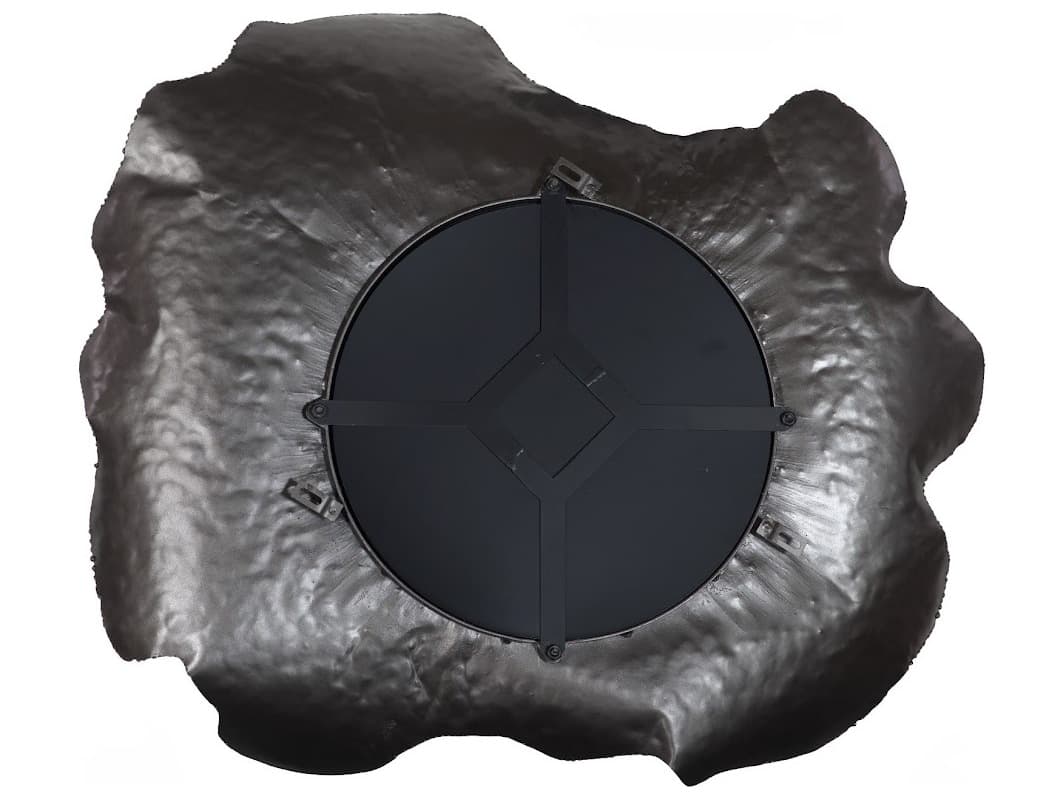 Phillips Collection Black Silver Wall Mirror