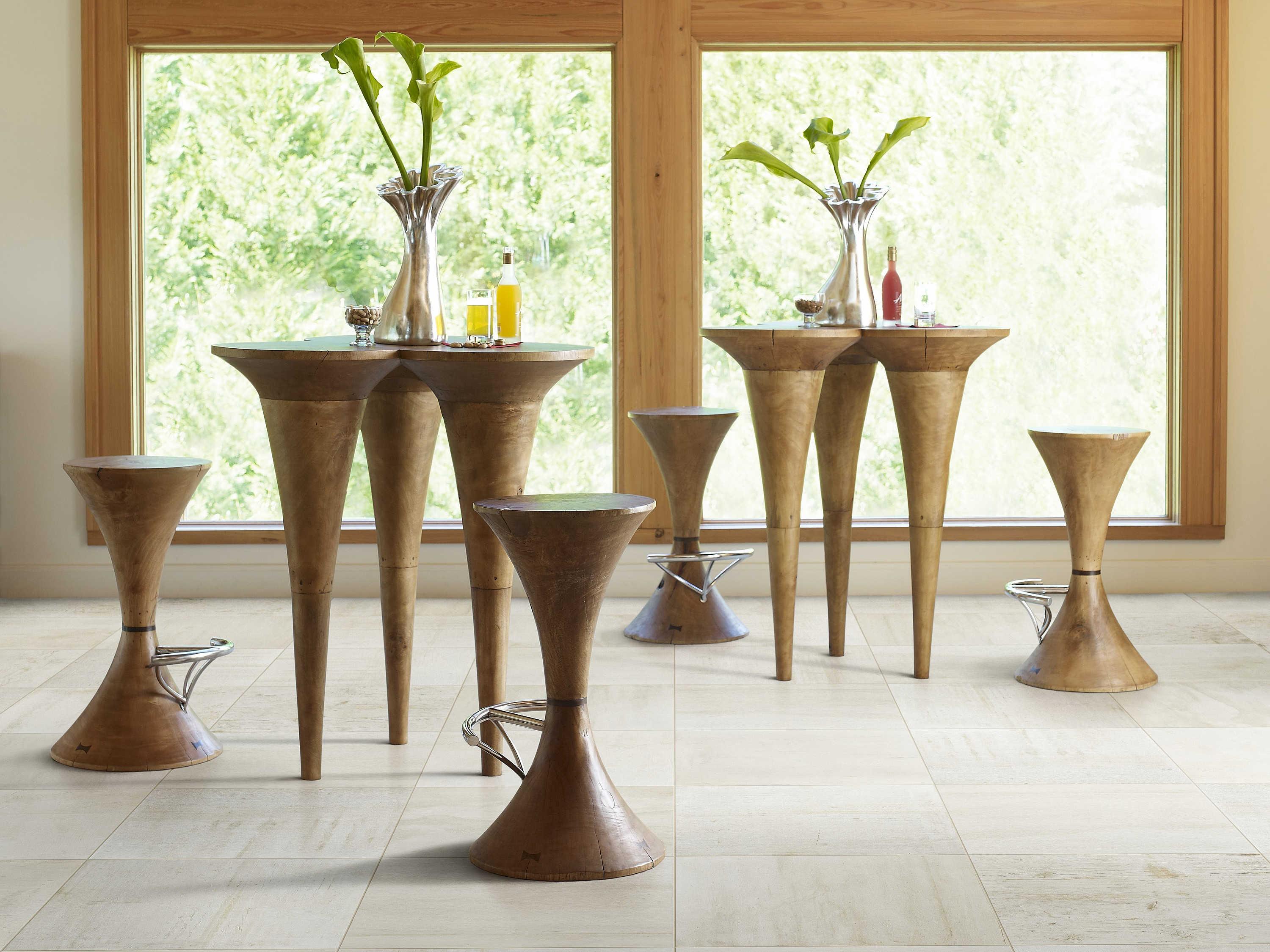 Phillips Collection Butterfly Natural Wood Bar Table