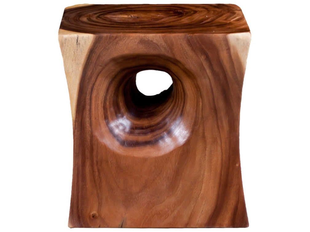 Phillips Collection Square Wood Natural End Table