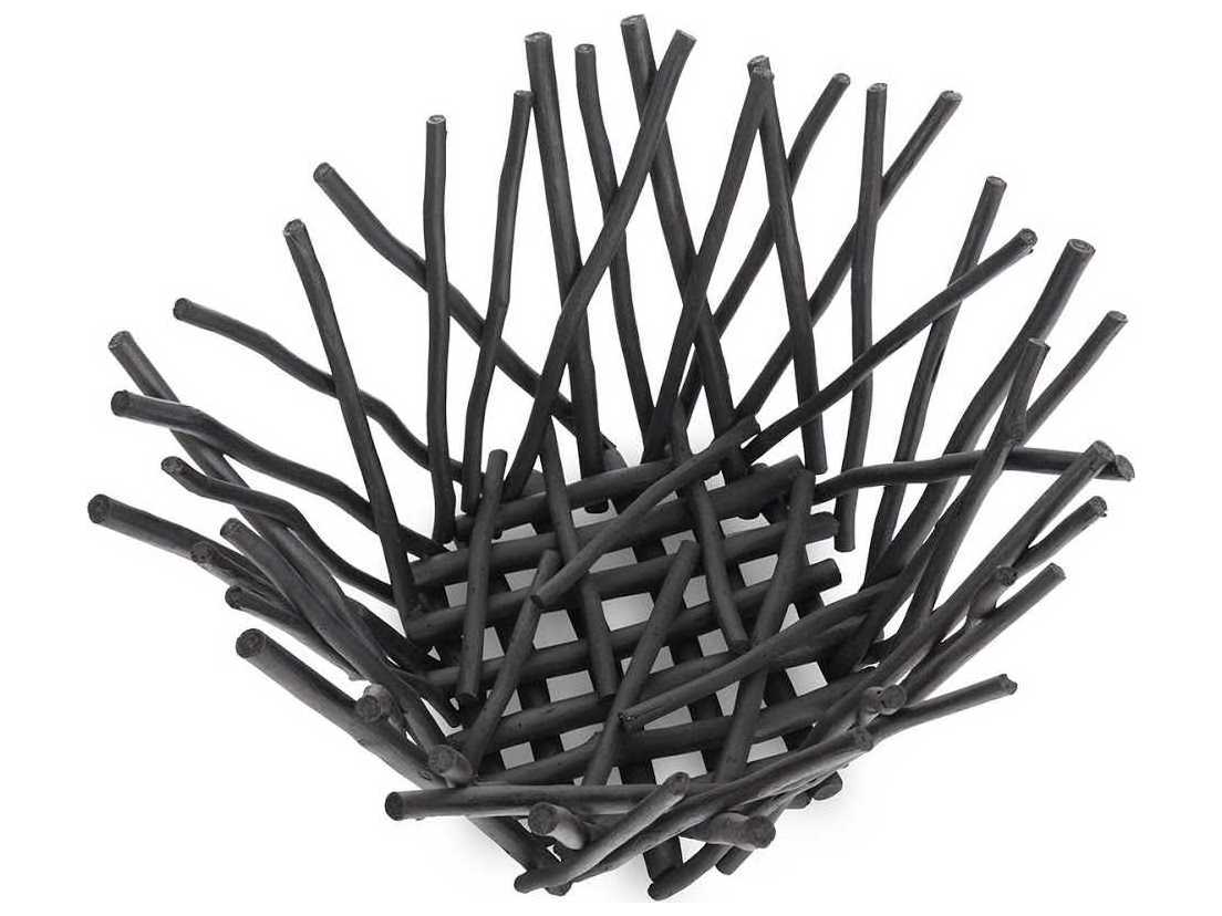 Phillips Collection Black Decorative Plate