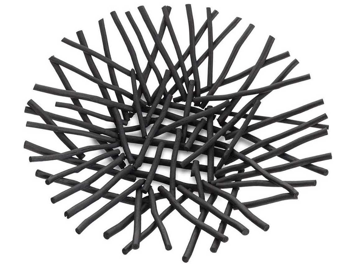 Phillips Collection Black Decorative Plate