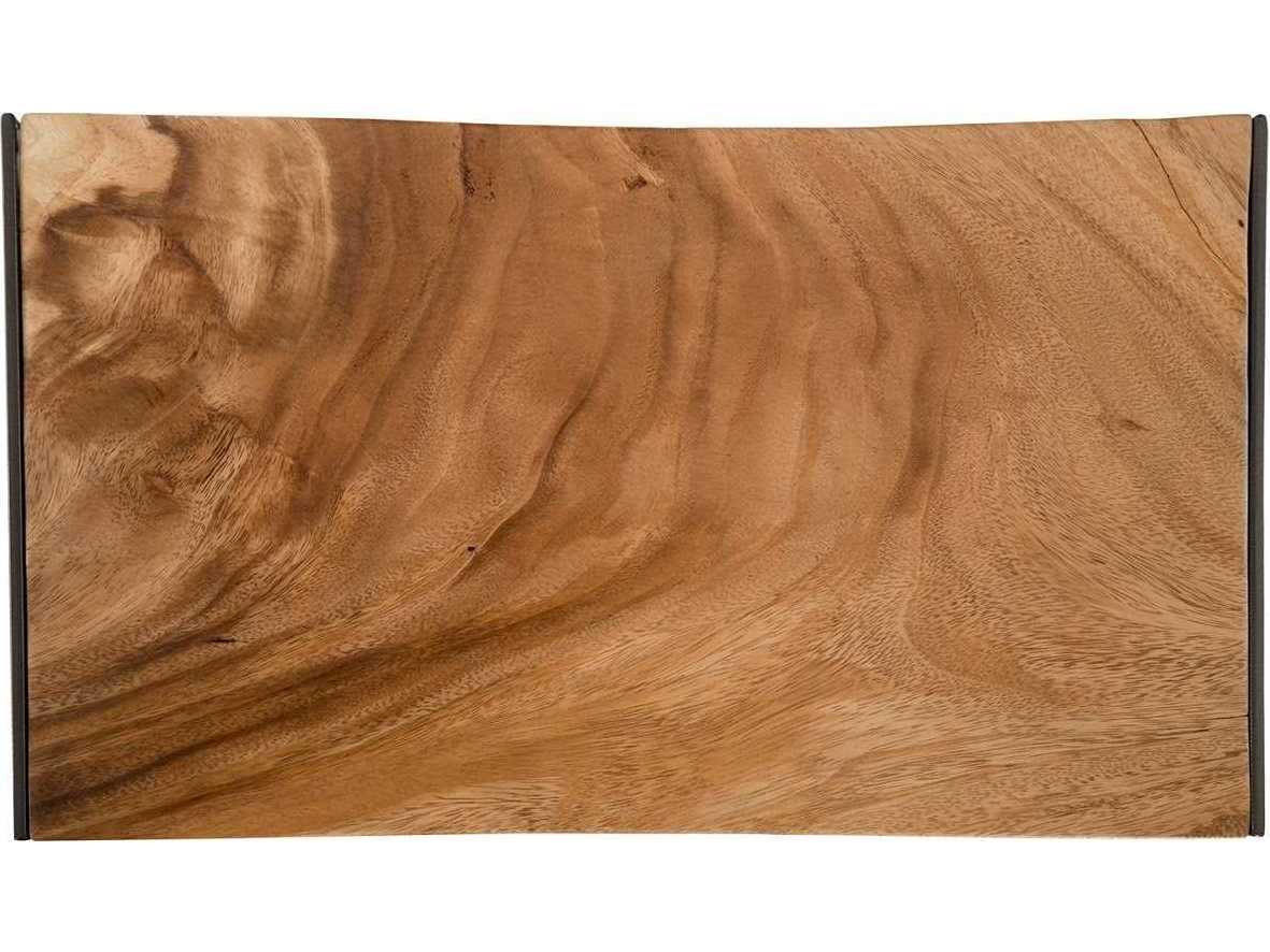 Phillips Collection Natural Brown Accent Stool