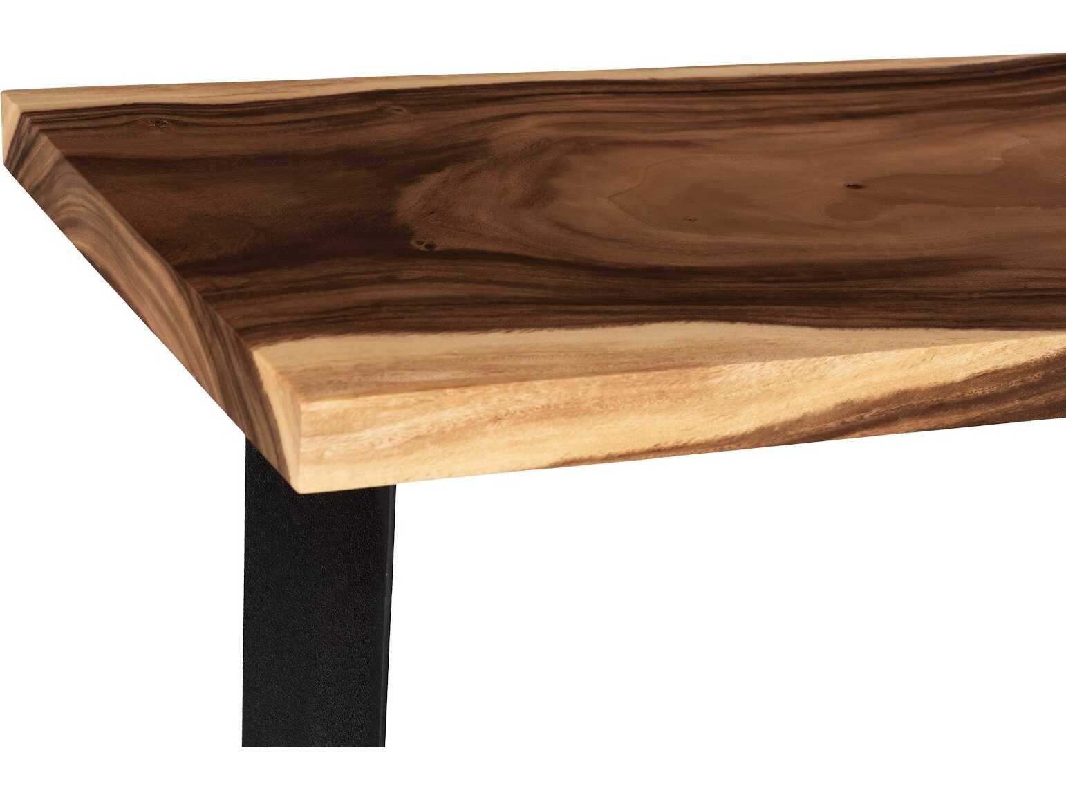 Phillips Collection Natural Rectangular Wood Bar Table