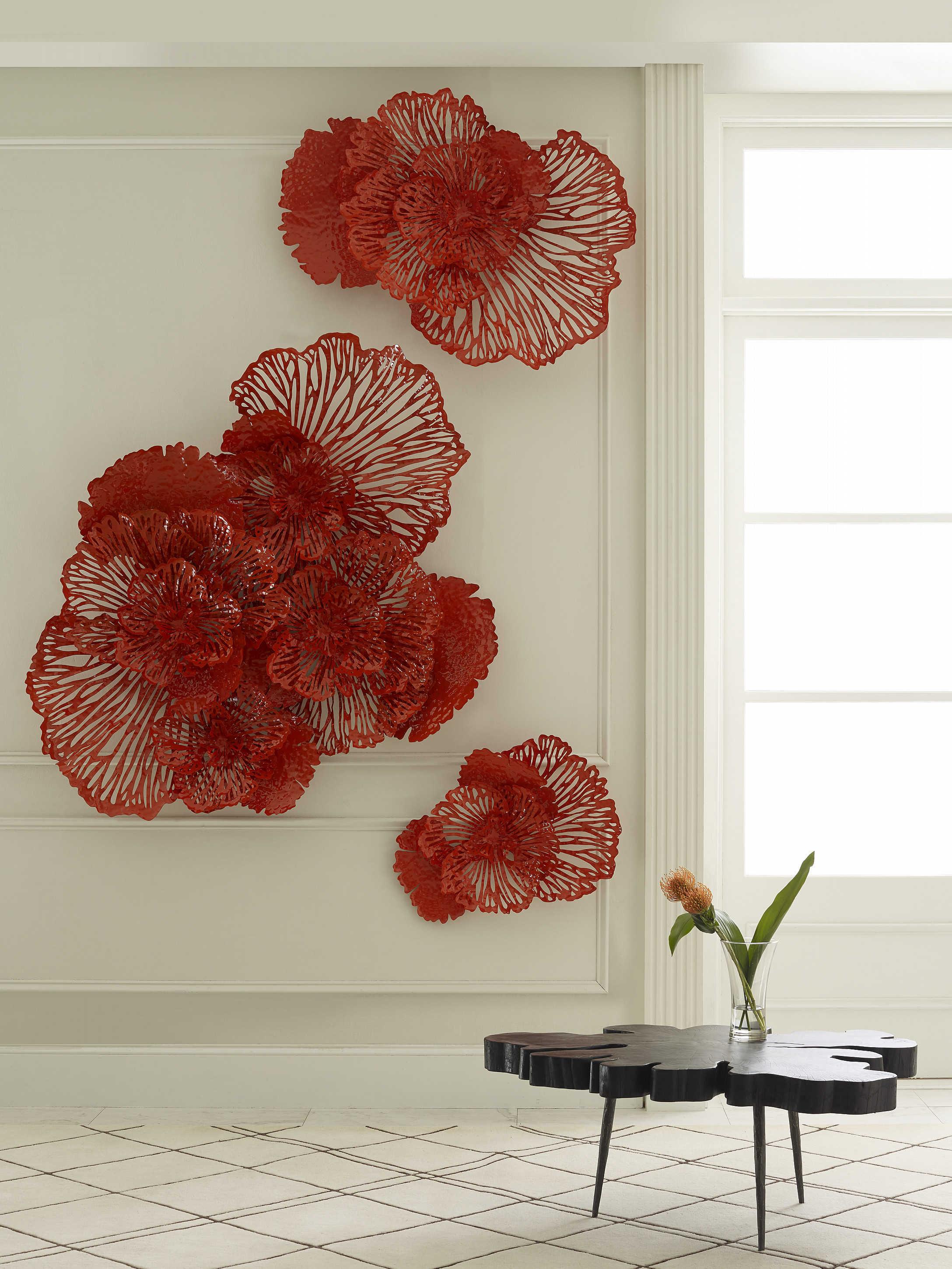 Phillips Collection Flower Metal Wall Art