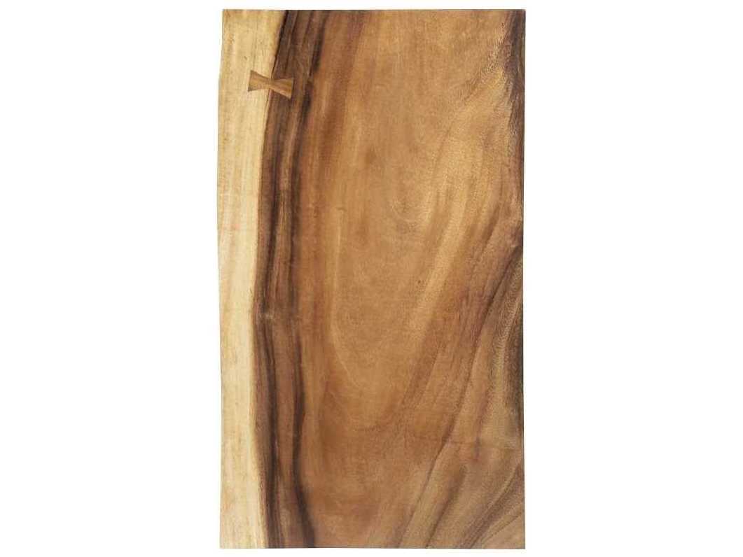 Phillips Collection Rectangular Wood Natural Brown Console Table