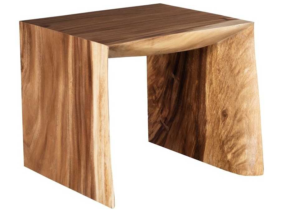 Phillips Collection Waterfall Square Wood Natural End Table