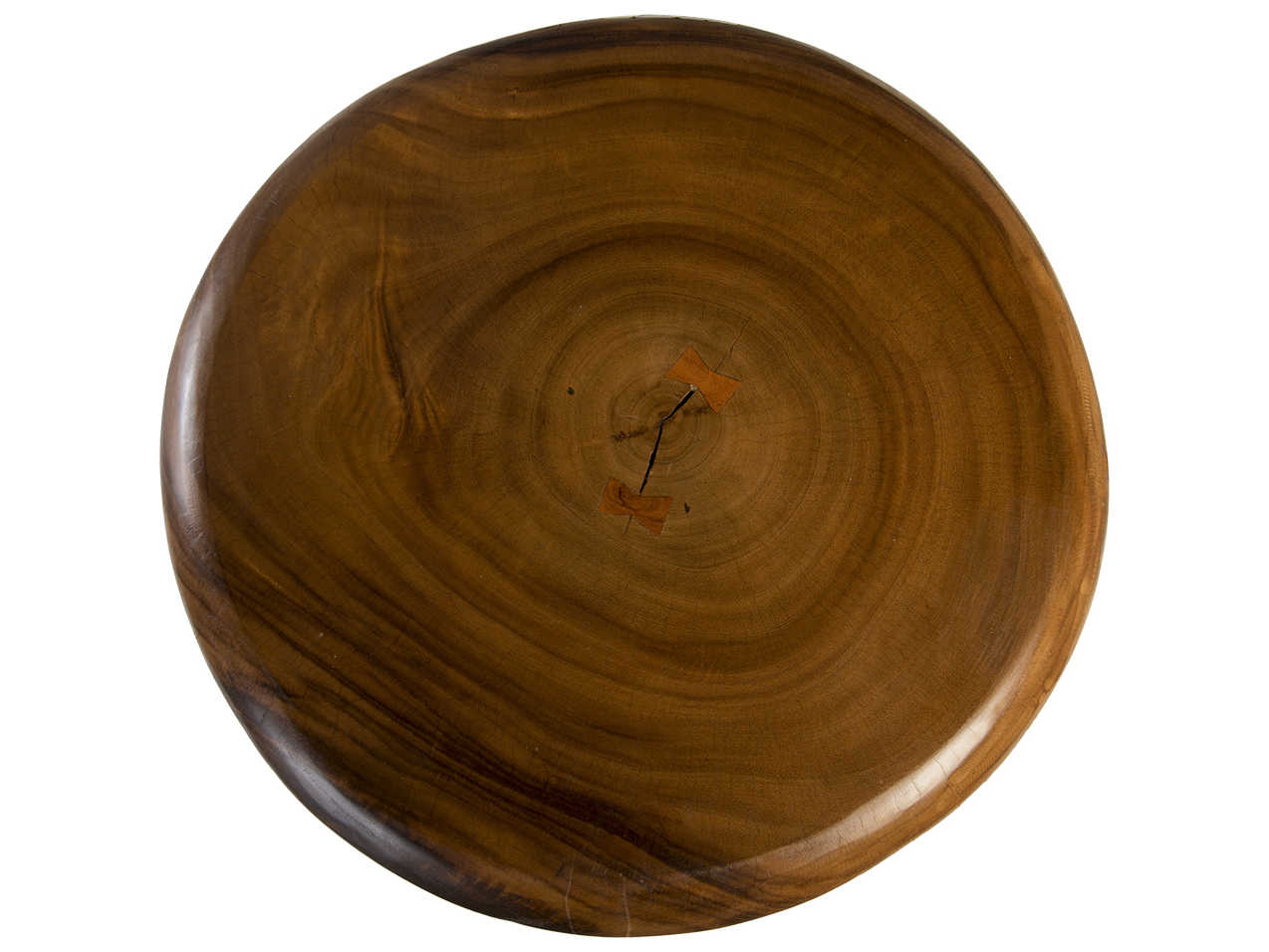 Phillips Collection Smoothed Natural Round Wood Bar Table