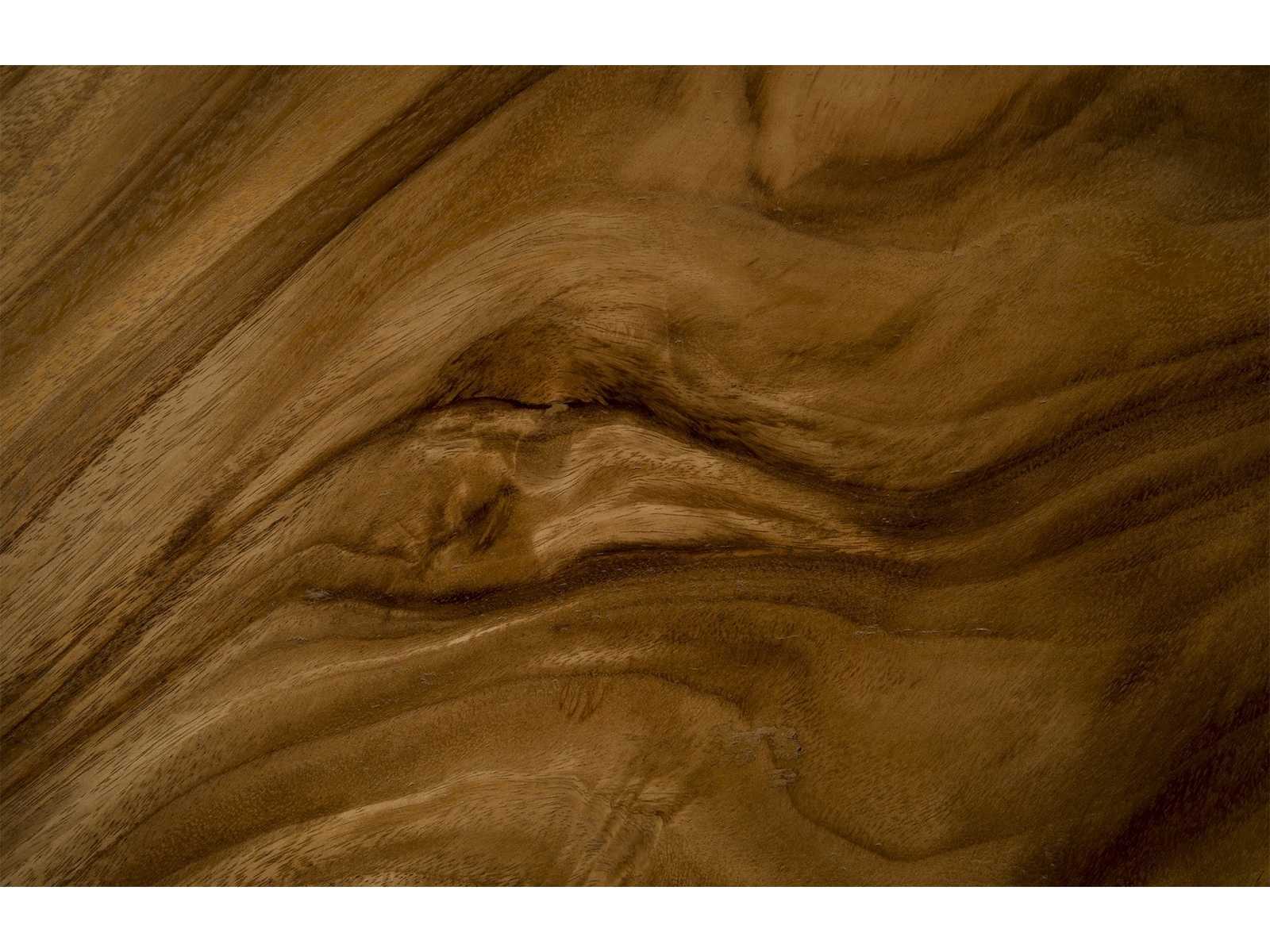 Phillips Collection Square Wood Natural Brown Black End Table