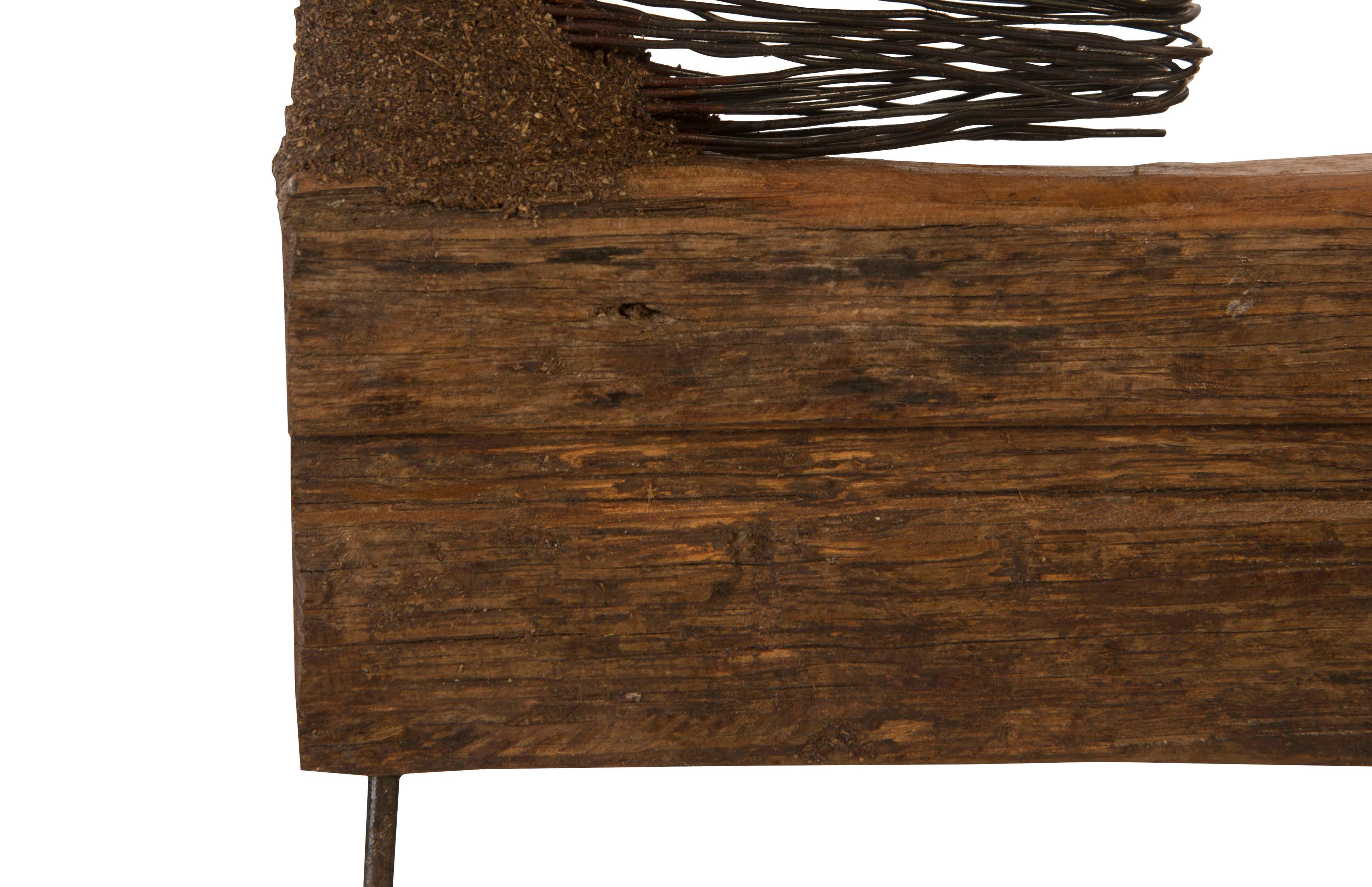 Phillips Collection Wire Horse Brown Black Sculpture