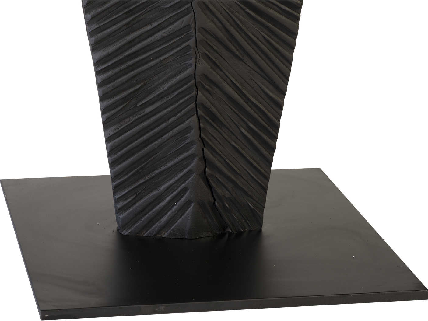 Phillips Collection Carved Black Sculpture