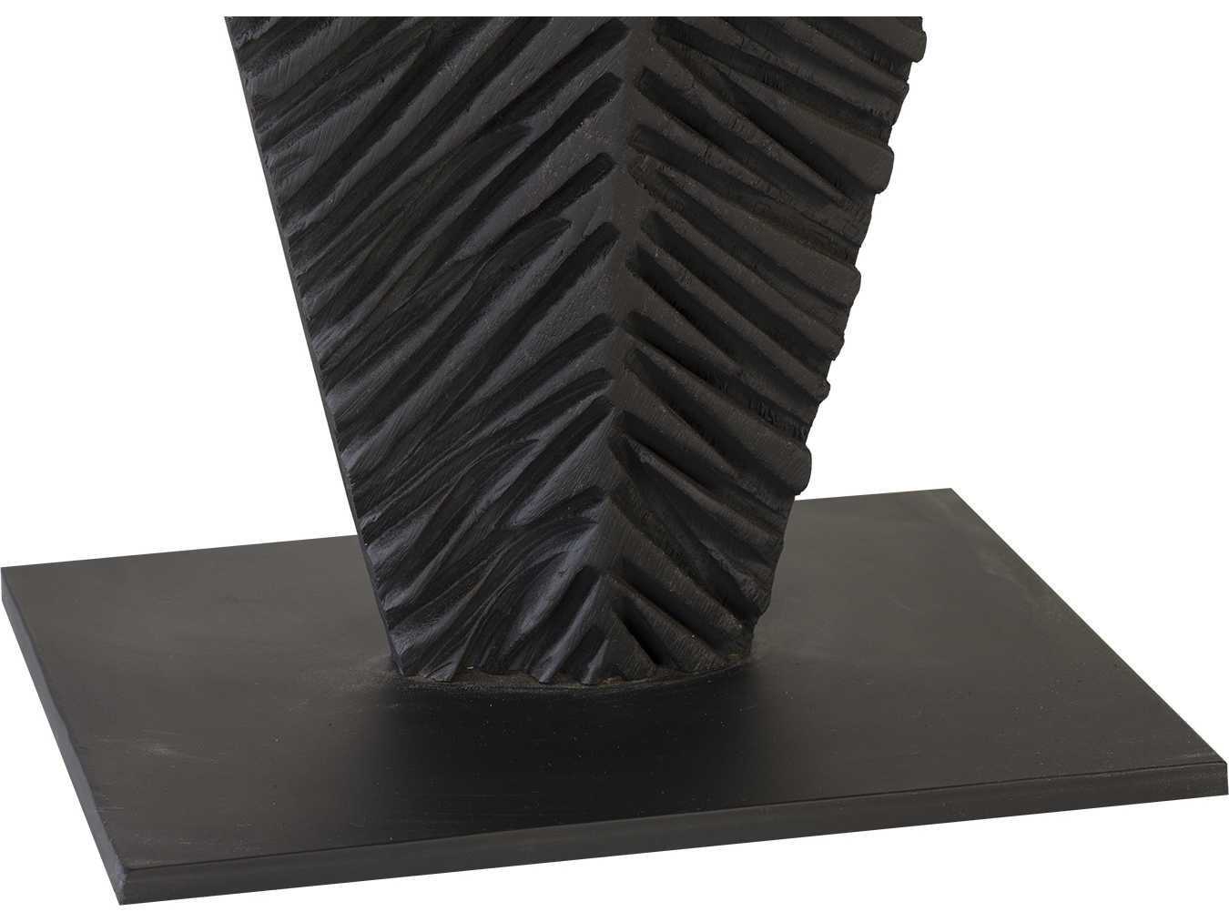 Phillips Collection Carved Black Sculpture