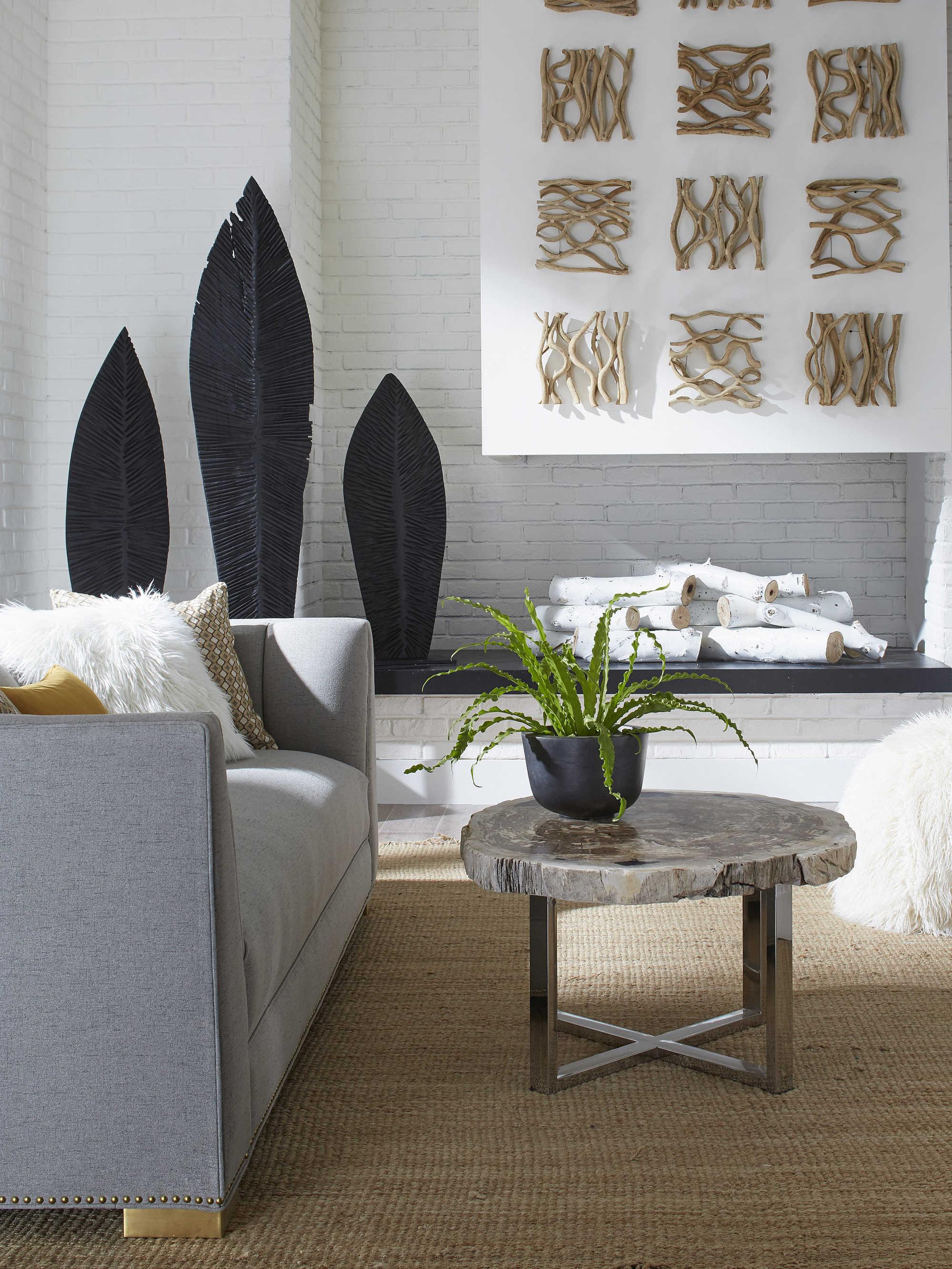 Phillips Collection Carved Black Sculpture