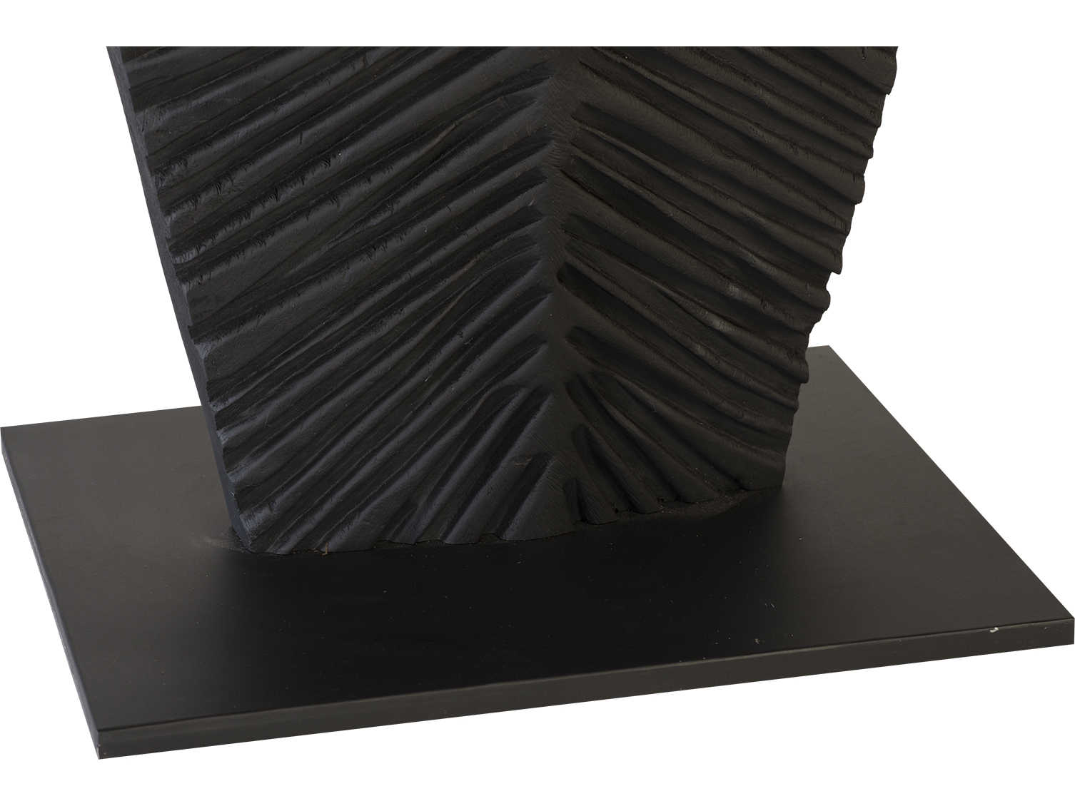 Phillips Collection Carved Black Sculpture