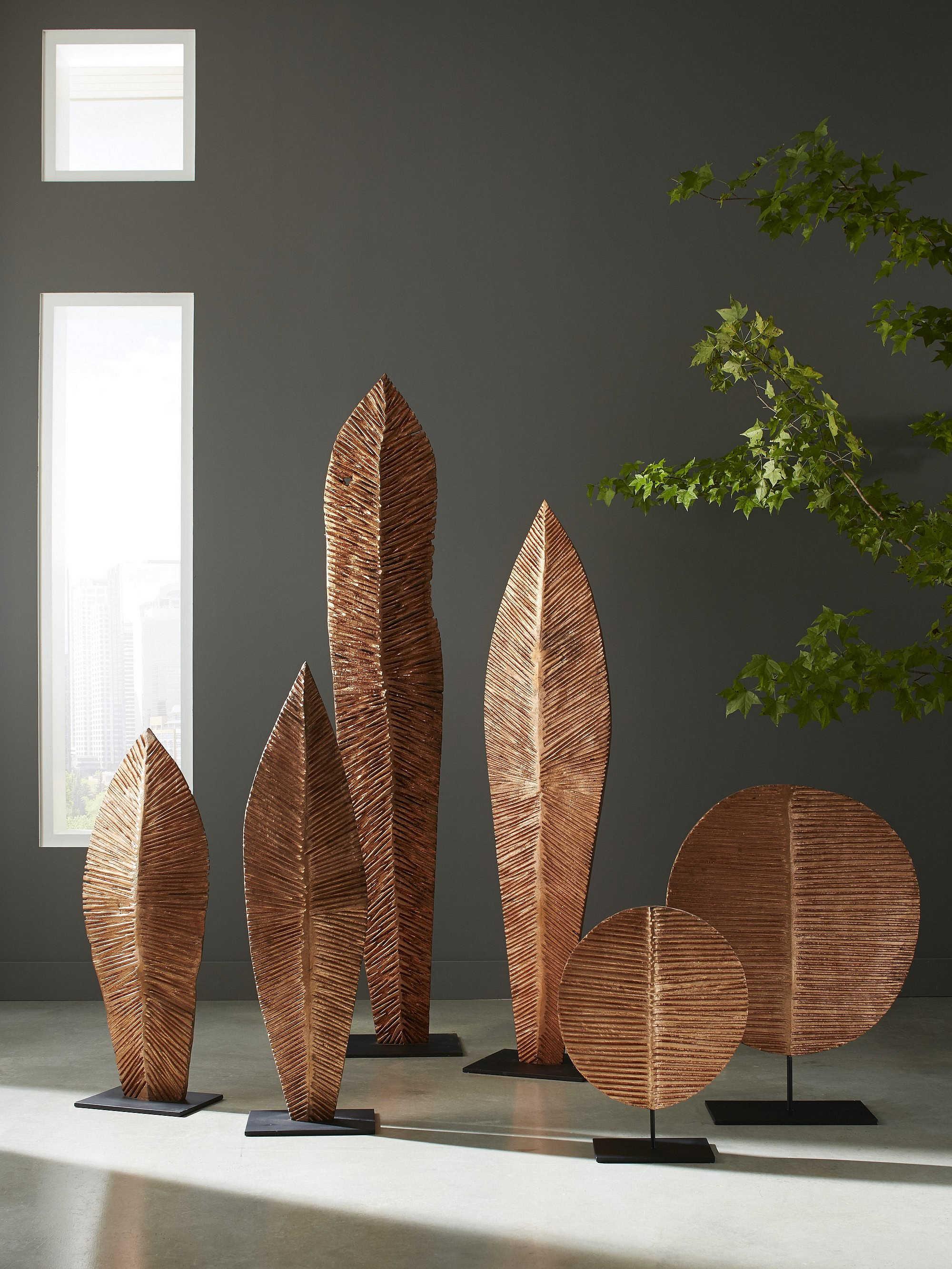 Phillips Collection Carved Brown Black Sculpture